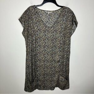 BCBGeneration multicolored shift dress pockets‎ size large